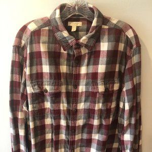 Sonoma Life+Style Flannel Men's Large L